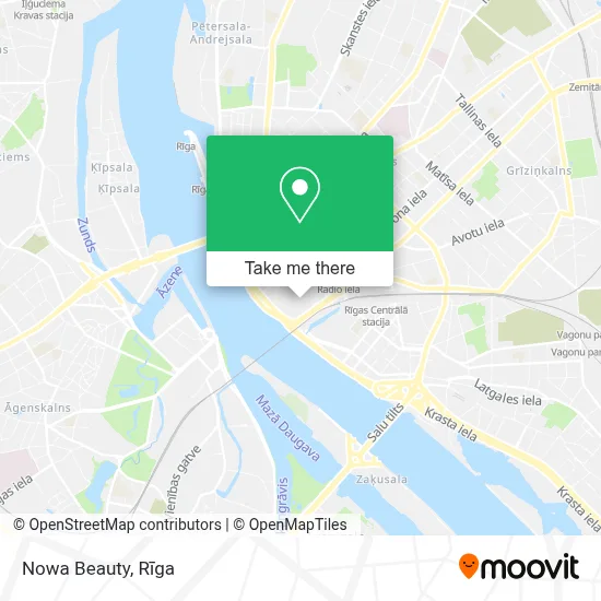Nowa Beauty map