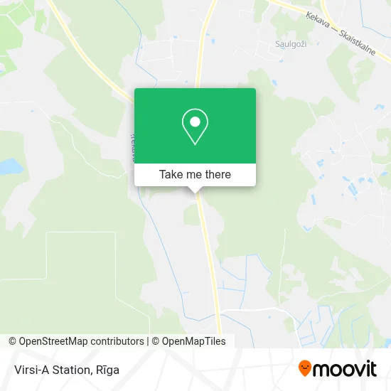 Virsi-A Station map
