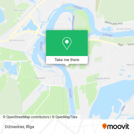 Dižniedras map