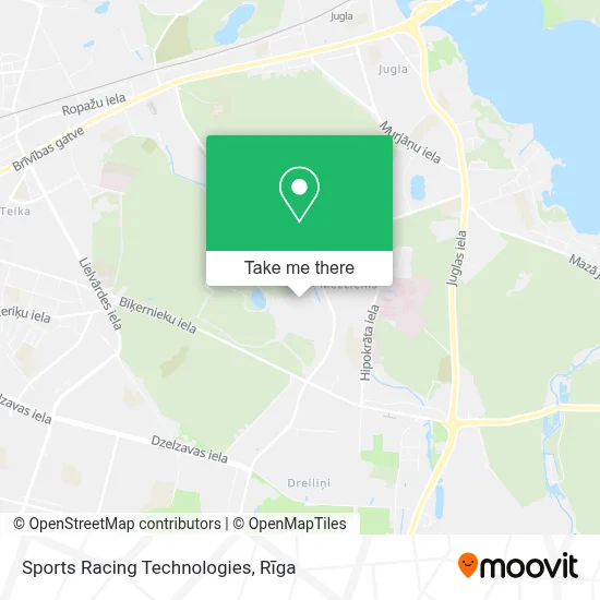 Sports Racing Technologies map
