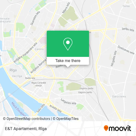 E&T Apartamenti map