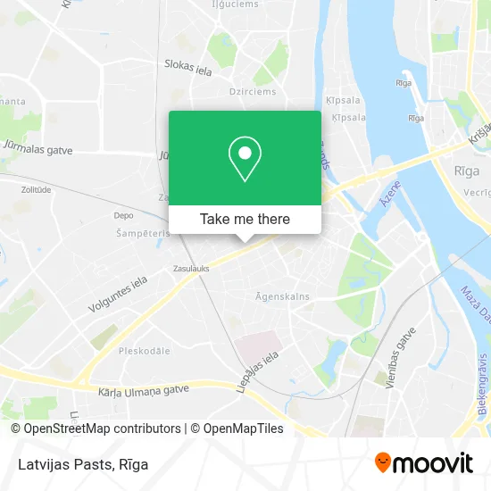 Latvijas Pasts map