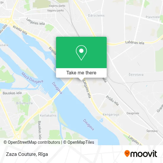 Zaza Couture map