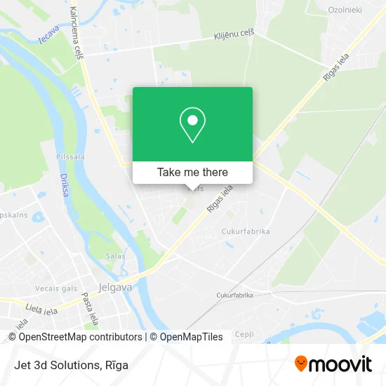 Jet 3d Solutions map