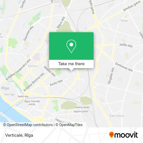 Verticale map