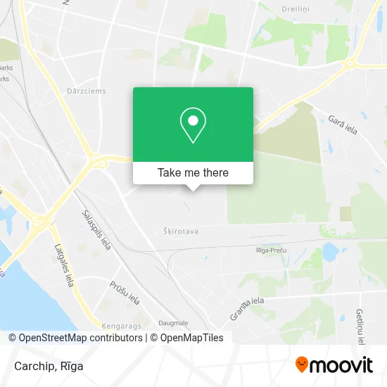 Carchip map