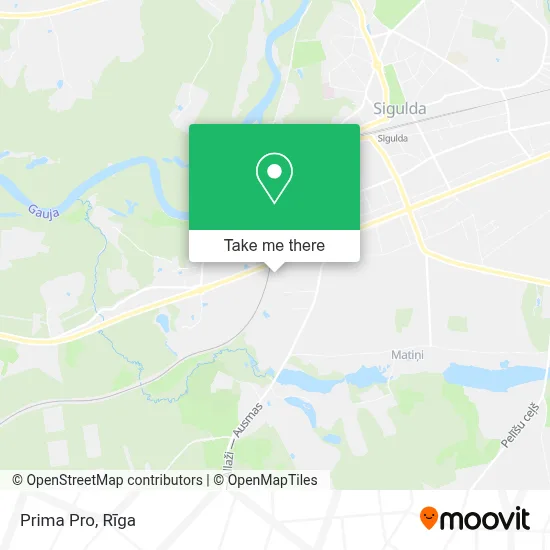 Prima Pro map