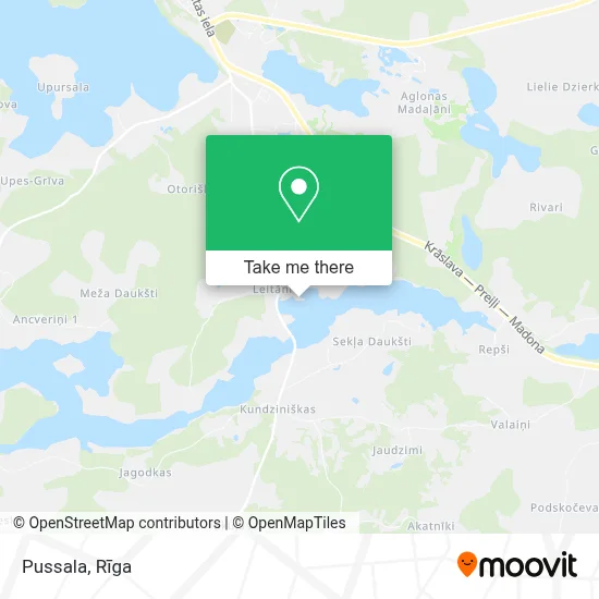 Pussala map