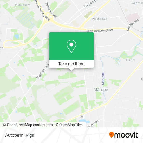 Autoterm map