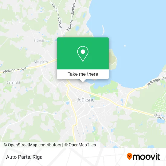 Auto Parts map