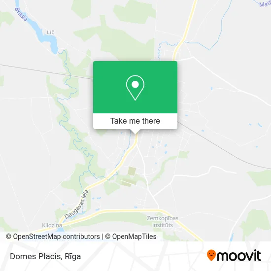 Domes Placis map