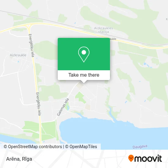 Arēna map