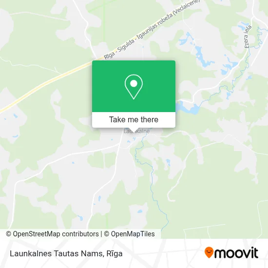 Launkalnes Tautas Nams map