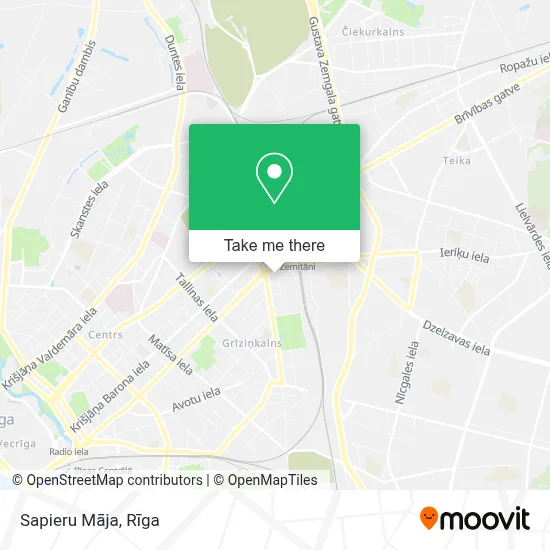 Sapieru Māja map