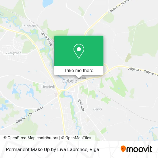 Permanent Make Up by Liva Labrence map