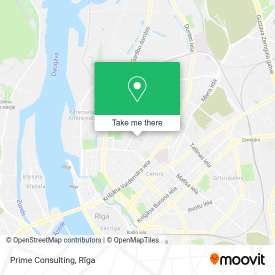 Prime Consulting map