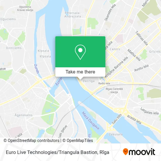 Euro Live Technologies / Triangula Bastion map