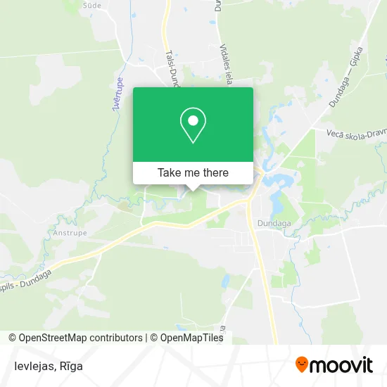 Ievlejas map
