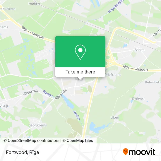 Fortwood map