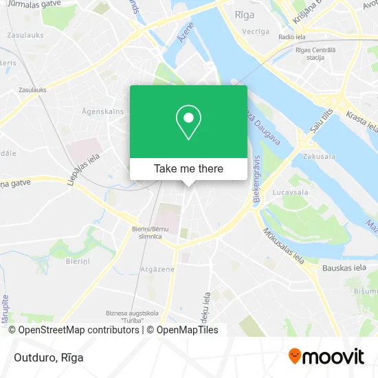Outduro map