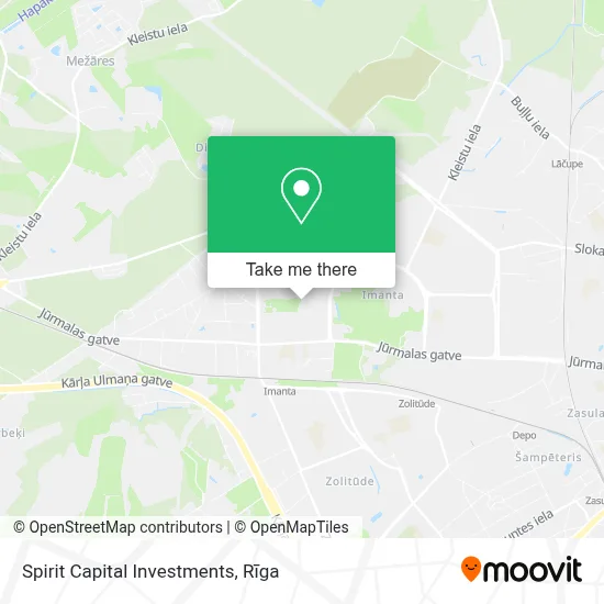 Spirit Capital Investments map