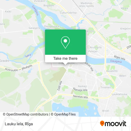 Lauku Iela map