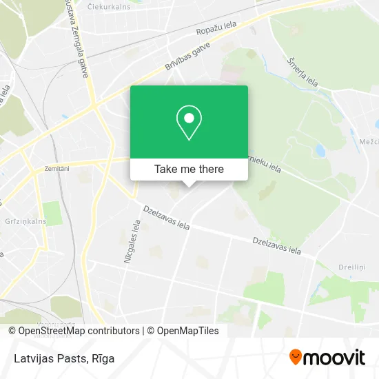 Latvijas Pasts map