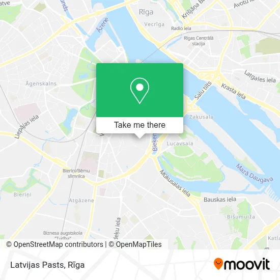 Latvijas Pasts map