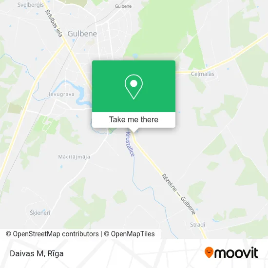 Daivas M map