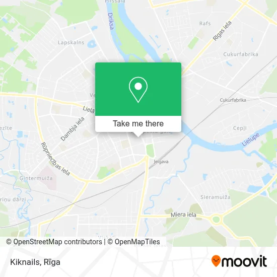 Kiknails map