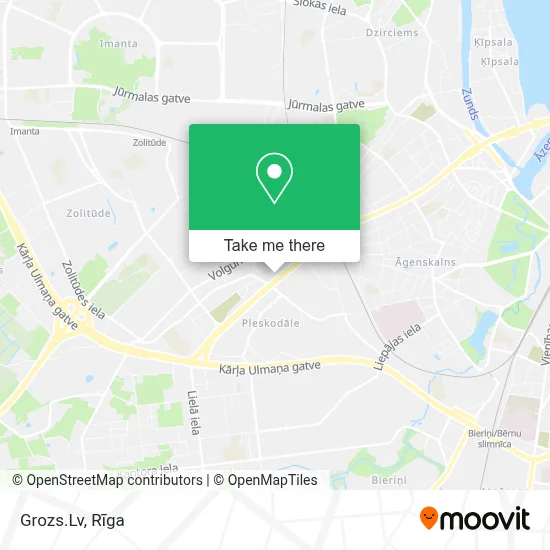 Grozs.Lv map