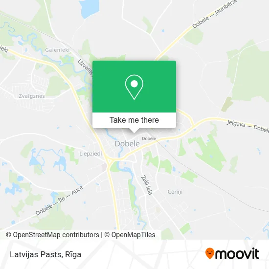 Latvijas Pasts map