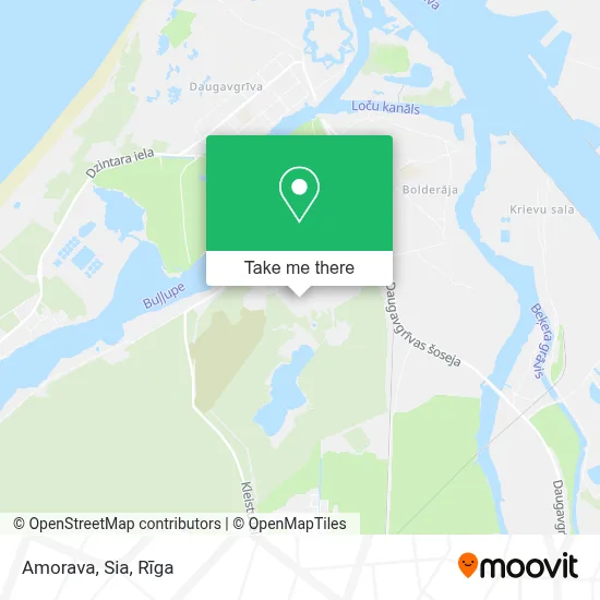 Amorava, Sia map