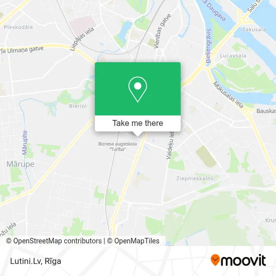 Lutini.Lv map