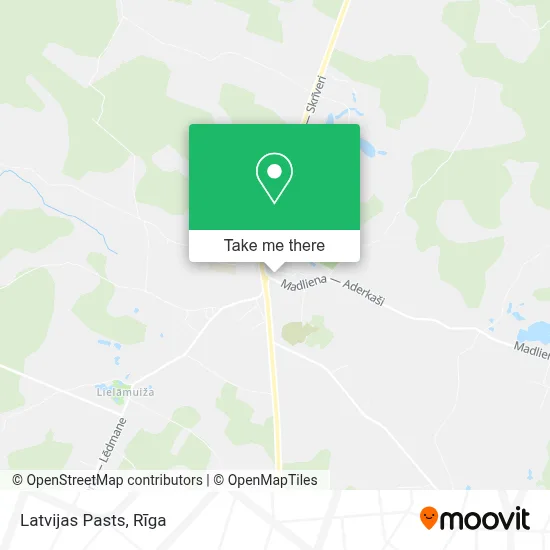 Latvijas Pasts map