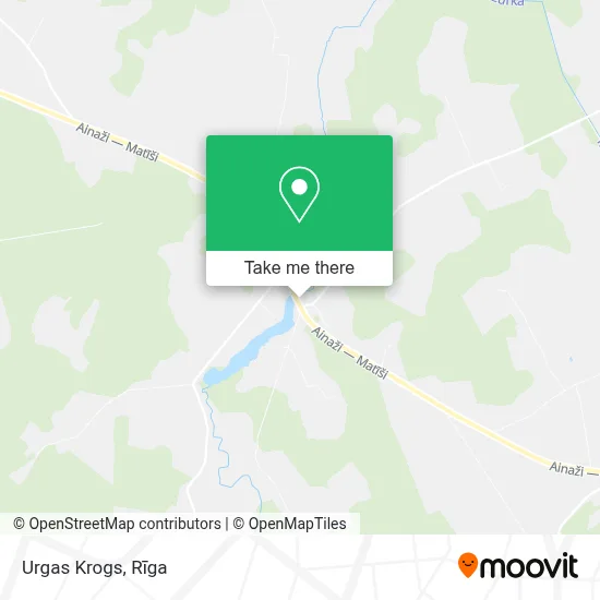 Urgas Krogs map