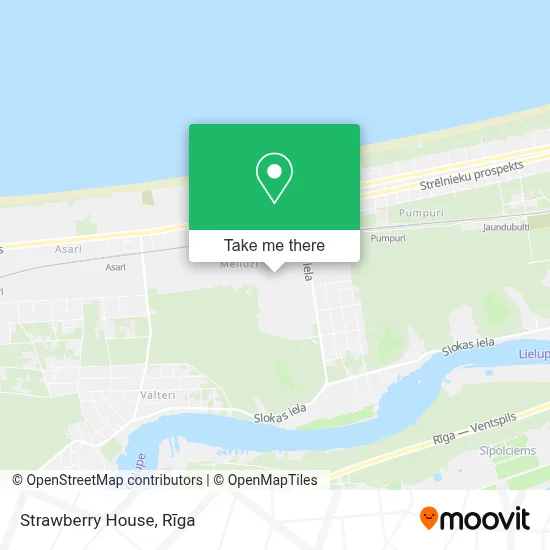 Strawberry House map
