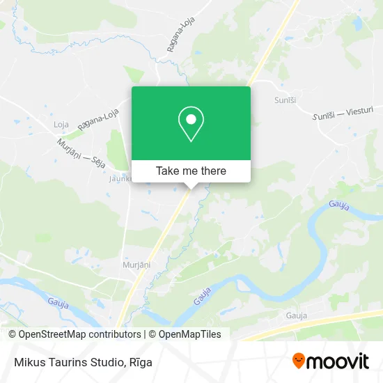 Mikus Taurins Studio map