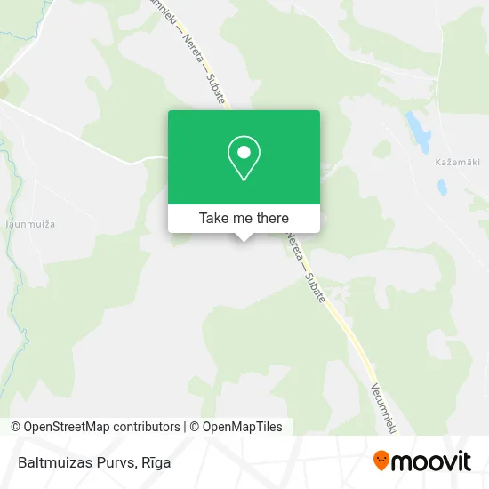 Baltmuizas Purvs map