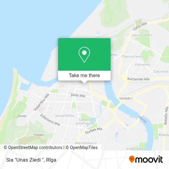 Sia "Unas Ziedi " map