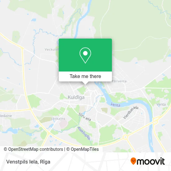Venstpils Iela map