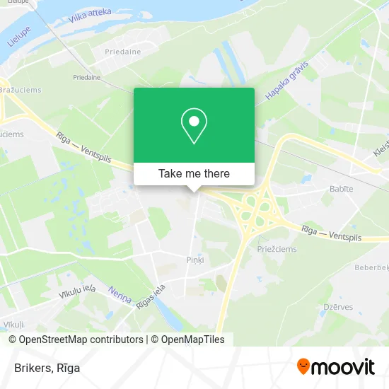 Brikers map