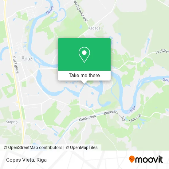 Copes Vieta map