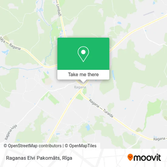 Raganas Elvi Pakomāts map