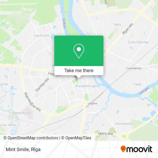 Mint Smile map