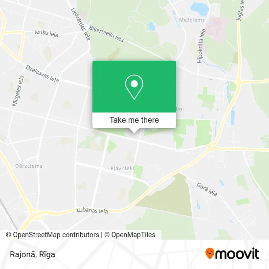 Rajonā map
