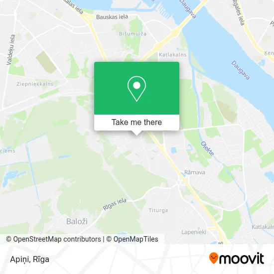 Apiņi map