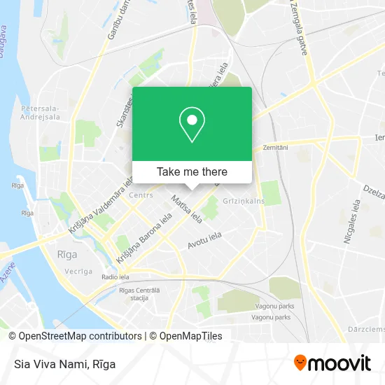 Sia Viva Nami map