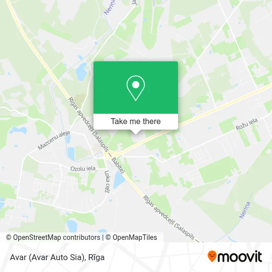 Avar (Avar Auto Sia) map