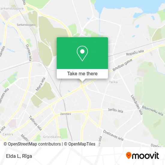 Elda L map